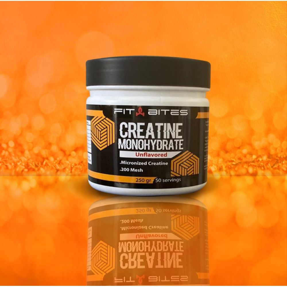 Fit Bites Creatine Monohydrate  Unflavored 250 gr 50 Servis